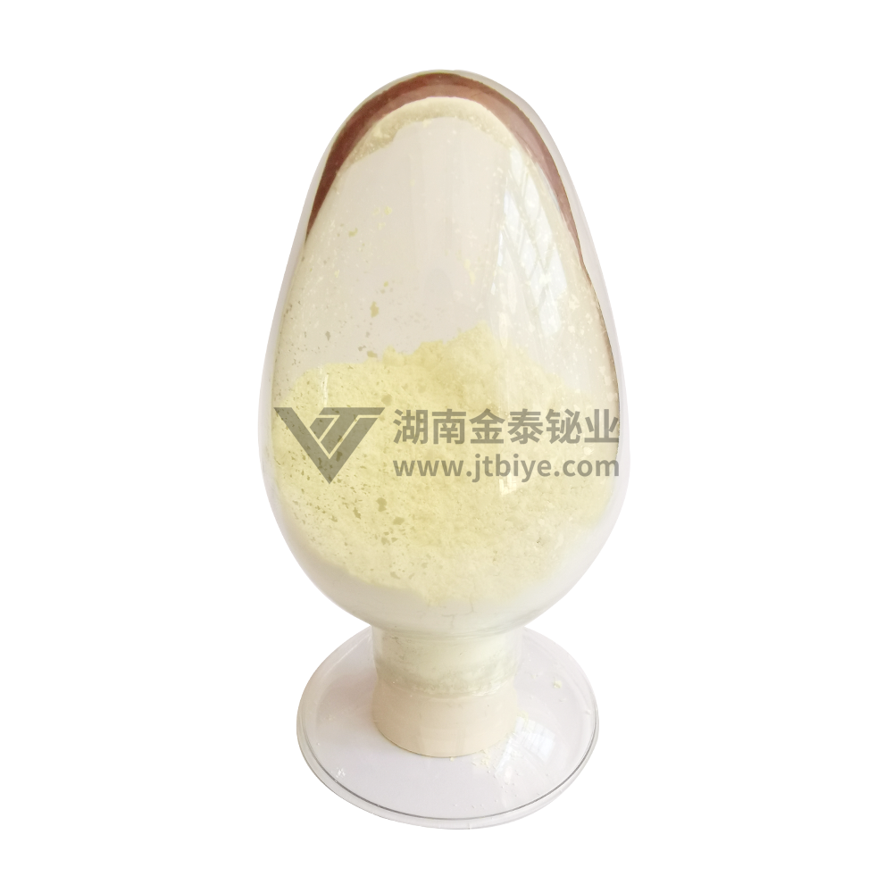 氧化铋(三氧化二铋、高纯氧化铋),金泰铋业,三氧化二铋,氧化铋,铋粉,高纯氧化铋,超细氧化铋,高纯铋粉,超细铋粉,铋珠,铋针,氯氧化铋,氢氧化铋